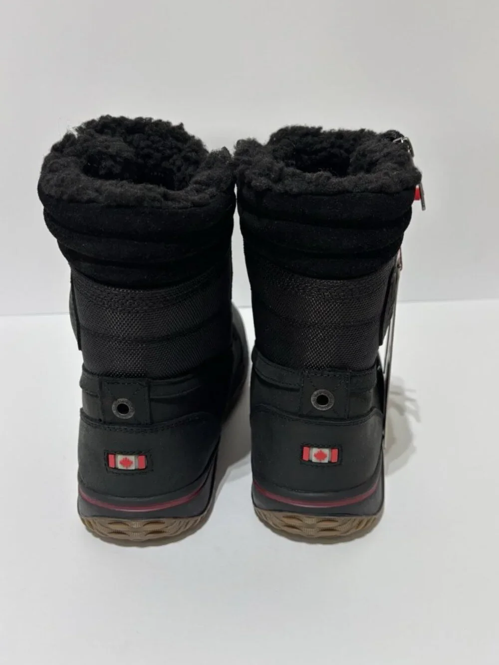 Pajar Men’s Trooper 2.0 Black Leather Winter Boots, Size US 10 M, EUR 43